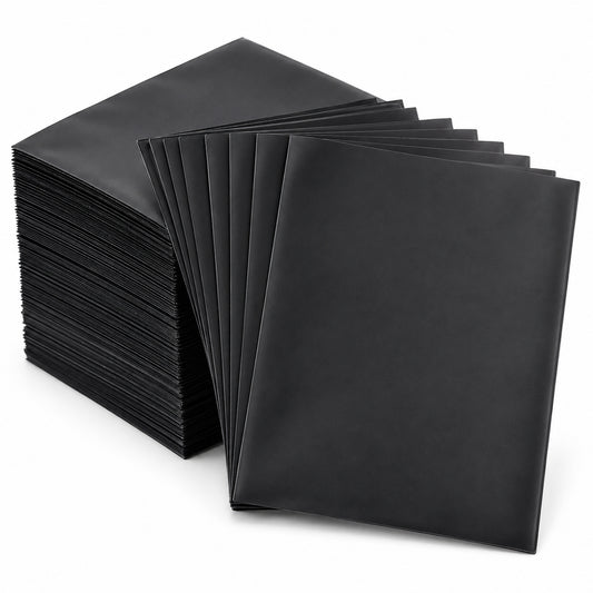 Matte Black Card Sleeves 100 Pack